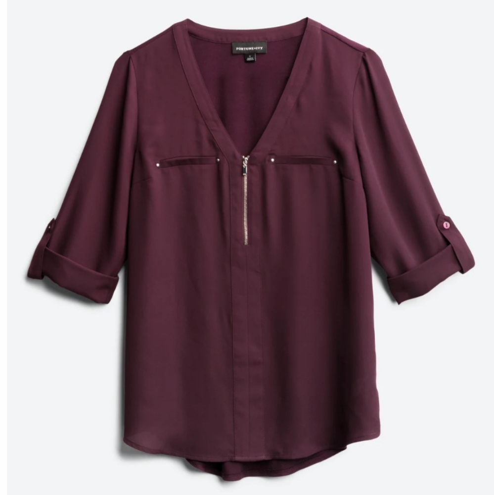 NWOT Fortune and Ivy Rebekah Blouse